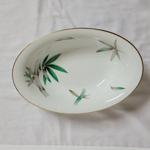 Noritake China - Canton Bamboo 5027 Oval Serving Bowl